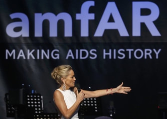 Selling the End of AIDS, amfAR, the Foundation for AIDS Research, Sharon Stone, Obama, end of AIDS, HIV, World AIDS Day, Hillary Clinton, Kevin Frost
